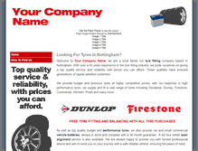 Tablet Screenshot of embassytyres.co.uk